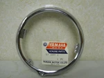 Yamaha Nos YL2-L2, 1967-70, Headlight Rim, # L2-2102-C. Bin. Fixed Price $39.99.