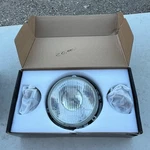 Bosch Motorcycle H4 7" 12 Volt Headlight And Fog Lights 301600118 Kit. Fixed Price $80.00.
