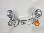 Front Light Bar Missing Blinker Cover Oem 1990 Harley Davidson Fltru. Fixed Price $77.87.