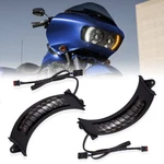 2PCS Led Drl Turn Signal Lights Side Marker For Road Glide 2015-2022 Headlight. Fixed Price $52.69.