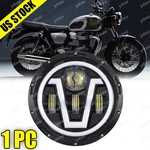 7" Inch Motorcycle Led Projector Headlights Headlamp For Triumph Bonneville T100. Fixed Price $34.79.