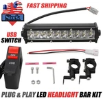 Plug&play Led Headlight Lighting Kit Usb Switch For Honda TRX250X TRX90X Atv. Fixed Price $24.99.