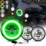 For Harley-davidson Heritage Softail Classic 7" Led Headlight + Passing Lights. Fixed Price $61.99.