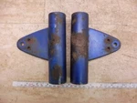 1973 Yamaha AT1 125 Y735 Front Fork Ears Headlight Mounts. Fixed Price $53.60.