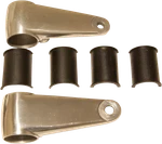 Emgo Headlamp Mounting Brackets Polished 66-35830. Fixed Price $48.79.