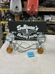 Gilroy Indian Chief Front Lamp Passing Fog Spot Tear Drop Headlight. Fixed Price $450.00.