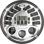 Custom Dynamics PB7A14C Adaptive Headlight With Adapter 7" Chrome. Fixed Price $699.95.