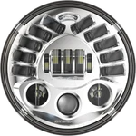 Custom Dynamics Adaptive Headlight With Adapter 7" Chrome PB-7A-14-C. Fixed Price $699.95.