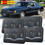 Fit 1983-1988 For Dodge 600 Es Turbo 4PC 130W 4X6" Led Headlight Hi-lo Projector. Fixed Price $59.99.