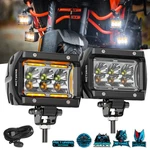 2PCS Led Flood Light Off Road Driving Fog Lamp IP68 For Truck Motorcycle Atv Suv. Fixed Price $59.79.