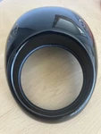 Harley Davidson Sportster Iron 1200 Front Headlight Lamp Fairing Cover Visor Hd. Fixed Price $150.00.