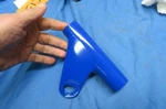 Nos Yamaha # 447-23131-51-G3 Cover, Upper French Blue, Rh 1976 XS650C C131. Fixed Price $74.95.