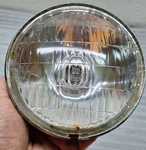 1962 1963 Yamaha MJ2T Trail Omaha 55 Oem Headlight Bulb Lens. Fixed Price $100.00.