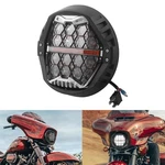 7"HONEYCOMB Led Headlight High/low Beam For Harley Street Road Glide Special Drl. Fixed Price $150.99.