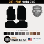 Avery Touring Front & Rear Runner Floor Mats For 2001-2005 Honda Civic #1PR. Fixed Price $156.10.