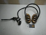 03 04 Kawasaki Ninja ZX6RR 636 Oem Front Brake Calipers W/ Master Cylinder. Fixed Price $120.00.