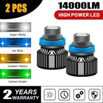 2X 9005 Led Projector Laser Headlights Bulb White/blue/yellow/green Fog. Fixed Price $16.99.