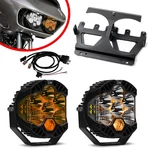 Baja Designs LP6 Pro Headlight Kit 15-23 Harley Road Glide Clear/factory Amber. Fixed Price $1119.90.