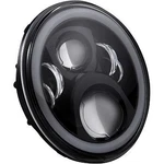Custom Dynamics PG-7-14-B Black Proglow Led Headlamp With Color Changing Halo. Fixed Price $249.95.