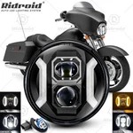 7 Inch Led Headlight For Harley Touring Street Glide 2014-2023 Halo Drl Hi/low. Fixed Price $50.99.