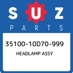 35100-10D70-999 Suzuki Headlamp Assy 3510010D70999, New Genuine Oem Part. Fixed Price $295.69.
