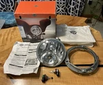 Harley-davidson 7" Dual Headlamp W/ Mounting Bracket/wire HARNESS/4 Bulbs. Fixed Price $76.99.