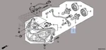 Honda 2003-2014 St Headlight Assembly 33100-MCS-305 New Oem. Fixed Price $740.00.