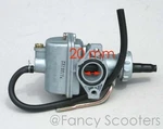 High Performance Pz 20 Carburetor 50CC Diablo Chopper TPGS-101,302 402 408. Fixed Price $18.74.
