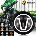 New 120W 7" Led Headlight Turn Signal For Harley-davidson Road King Classic Flhr. Fixed Price $36.99.