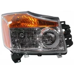 NI2503168 Fits 2008-2015 Nissan Titan Passenger Side Headlight Capa. Fixed Price $198.72.