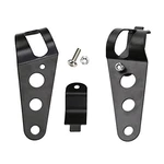 2PCS Motorcycle Headlight Mounting Bracket Fork Ears Cafe Racer Bobber. Fixed Price $14.60.