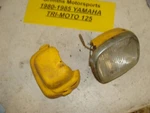 80-85 Yamaha YT125 Ytm Trimoto 175? Oem Headlight Bezel Plug Cover Busket. Fixed Price $75.00.