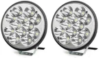 2X 6" Round Led Offroad Pod Lights Bar 36W With Mounting Bracket Bumper. Fixed Price $29.99.