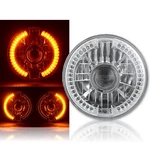 7 Projector Motorcycle Headlight Amber Led Halo Angel Eye Turn Signal Bulb. Fixed Price $33.96.