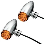Kuryakyn Led Mini Bullets Chrome Amber/smoke. Fixed Price $129.99.