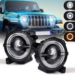 Cowone 9 Inch Round Headlights With Double Drl Amber Turn Signal Compatible. Fixed Price $414.90.