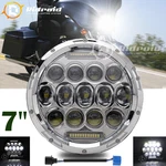 Dot 7" Led Headlight H4 For Harley Davidson Motorcycle Street Glide Fatboy Us. Fixed Price $30.96.