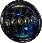 Harddrive Led Headlight 7" White Angel Eyes 130W 820-0361. Fixed Price $162.86.