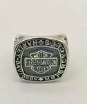 Harley D. Ring Motorcycle Band Hd Ride Live Biker Men No Import Fees. Fixed Price $24.90.