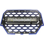 Modquad RZR-FGLS-1K-BL Front Grill With 10IN. Light Bar, Black/blue. Fixed Price $299.95.