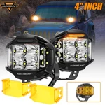 Auxbeam 2PCS 4"INCH Side Shooter Led Work Light Drl Fog Lamp IP68 For Honda Cr-v. Fixed Price $144.49.