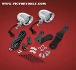 Show Chrome Mini Led Driving Light Kit Victory Cross Country Forged Bars. Fixed Price $329.00.