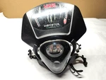 Headlight Fairing 00-24 DRZ400S Suzuki After Market With Black. Fixed Price $49.95.