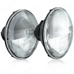 7 Inch Round Headlight Sealed Beam Glass Housing Clear Lens H6024 H6014 Pair. Fixed Price $27.88.