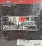 Kuryakyn 2506 Razor Eyes Red Amber 3 Function Univetsal Turn Signal Blinkers. Fixed Price $47.99.
