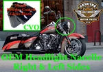 Oem Harley Cvo Road King Fork Headlight Nacelle Assembly Housing Powder Coated. Fixed Price $499.95.