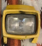 Yamaha Tri Moto Ytm 200 Headlight Bezel Assembly Ignition Switch Holder. Fixed Price $120.00.