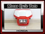 2000-2006 Honda XR650R Headlight & Visor Assembly (fighting Red) Works!. Fixed Price $265.00.