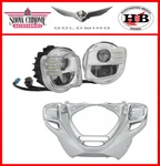 Show Chrome Led Foglight Kit W/ Cowl For 2001-2010 Honda Gold Wing GL1800. Fixed Price $507.98.