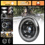 5.75" Led Headlight Replacement - Hi/lo Beam, White Drl, Fits Chevy Trucks & Mot. Fixed Price $61.99.